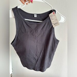 Uniqlo padded tank top